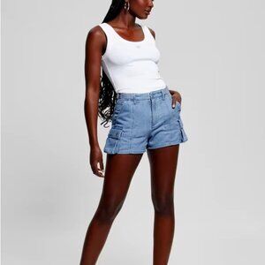 Harmony+Havoc RARE Denim Cargo Shorts